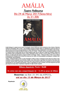 Amália - O Musical de Filipe la Féria