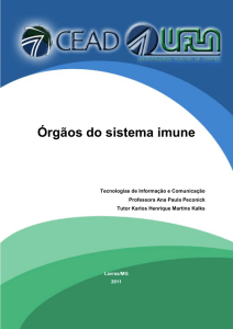 Órgãos do sistema imune - Projeto TICS