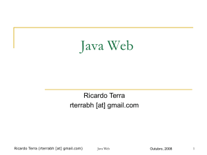 Java Web - DCC/UFLA