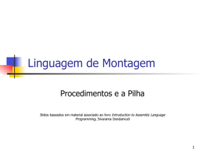 Linguagem de Montagem