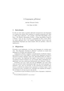 A Linguagem µScheme