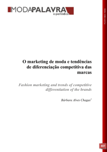 Marketing de moda - Portal de Periódicos UDESC