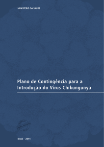 Plano de Contingência para a Introdução do Vírus Chikungunya