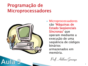 Programação de Microprocessadores
