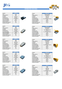 interruptor tipo pedal