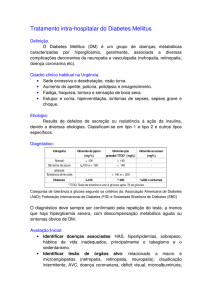 Tratamento intra-hospital da Diabete Mellitus