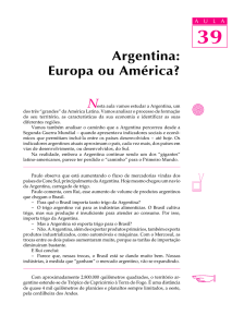 39. Argentina: Europa ou América?