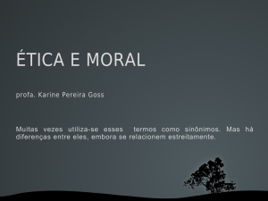 ética e moral - IFSC São José