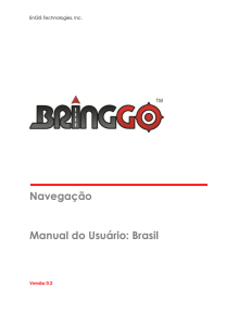 Navega&ccedil;&atilde;o Manual do Usu&aacute;rio: Brasil