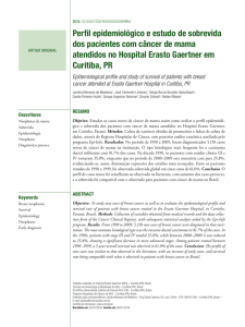 Perfil epidemiológico e estudo de sobrevida dos pacientes com
