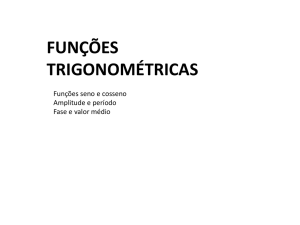 funções trigonometricas