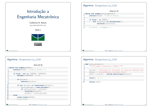 Introdução a Engenharia Mecatrônica