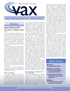 Mar 2007 - Vax Report