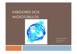 Inibidores dos microtúbulos