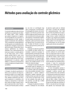 Métodos para avaliação do controle glicêmico