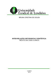 inter-relação ortodontia e dentística