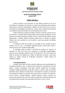 Alerta epidemiológico - Governo do Estado do Rio Grande do Sul