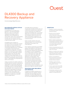 DL4300 Backup and Recovery Appliance