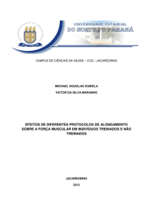 efeitos de diferentes protocolos de alongamento sobre a força