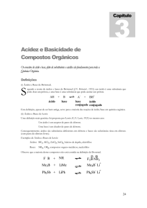 Acidez e Basicidade de Compostos Orgânicos - IQ-USP