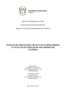 efeitos do treino dos músculos inspiratórios na função pulmonar de