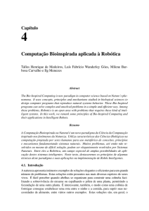 Computação Bioinspirada Aplicada à Robótica (PDF