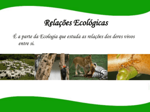 Relações Ecológicas