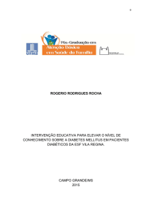 ROGERIO RODRIGUES ROCHA INTERVENÇÃO EDUCATIVA