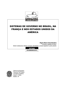 sistemas de governo no brasil, na frança e nos estados unidos