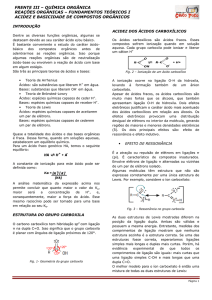 frente iii – química orgânica reações orgânicas