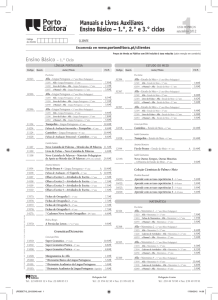 Manuais e Livros Auxiliares Ensino Básico – 1.°, 2.° e