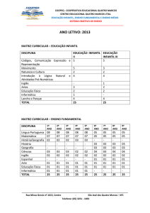 Matriz Curricular - Coopeq