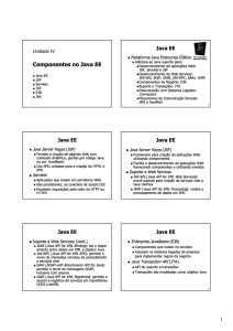 Componentes no Java EE