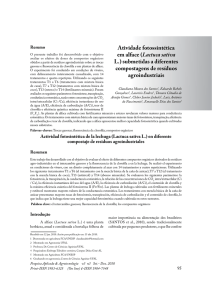 Atividade fotossintética em alface (Lactuca sativa L.) submetidas a