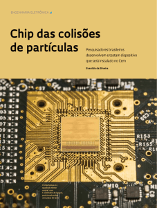 Chip das colisões - Revista Pesquisa Fapesp