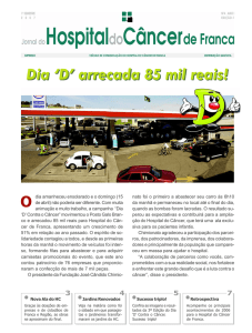 Jornal do Hospital do Câncer de Franca Edição nº 4