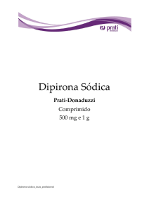 Dipirona Sódica