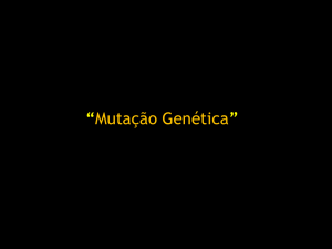 Mutação Genética