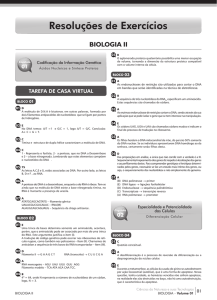 BIOLOGIA II v1 RESOLUÇÕES