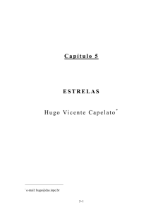 Capítulo 5 ESTRELAS Hugo Vicente Capelato