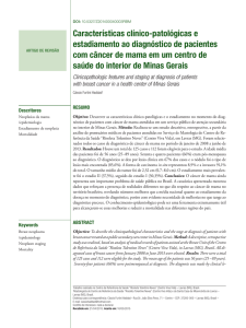 103 Características clínico-patológicas e estadiamento ao