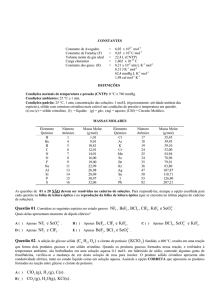 NF , BeF , BCl , ClF , KrF e SeO − NF e SeO − BeF , ClF e KrF . BCl