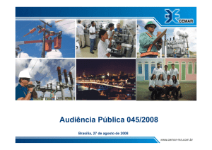 Audiência Pública 045/2008