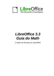 Guia do Math - The Document Foundation Wiki