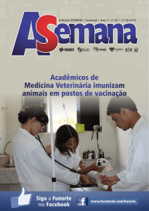 Acadêmicos de Medicina Veterinária imunizam animais