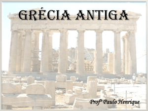 Grécia Antiga - Colégio O Bom Pastor