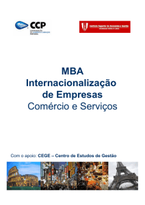 Diapositivo 1 - Confederação do Comércio e Serviços de Portugal