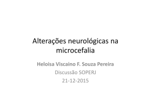 Alterações neurológicas na microcefalia