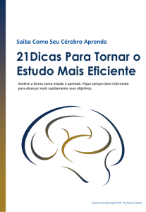 21 Dicas para tornar o estudo mais eficiente