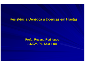 Resistência Genética a Doenças em Plantas